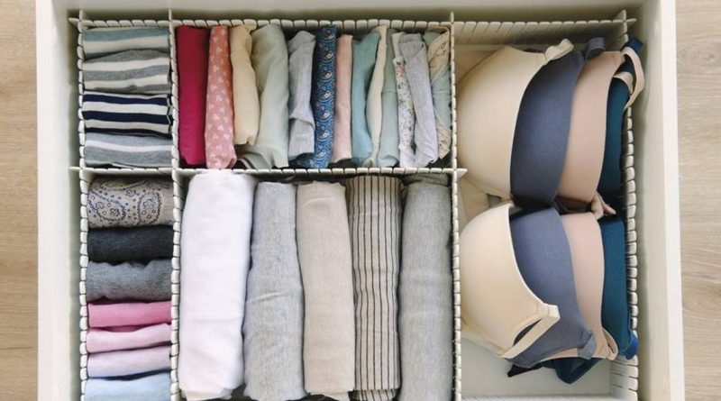 Cómo organizar la ropa interior en cajones - Stikets