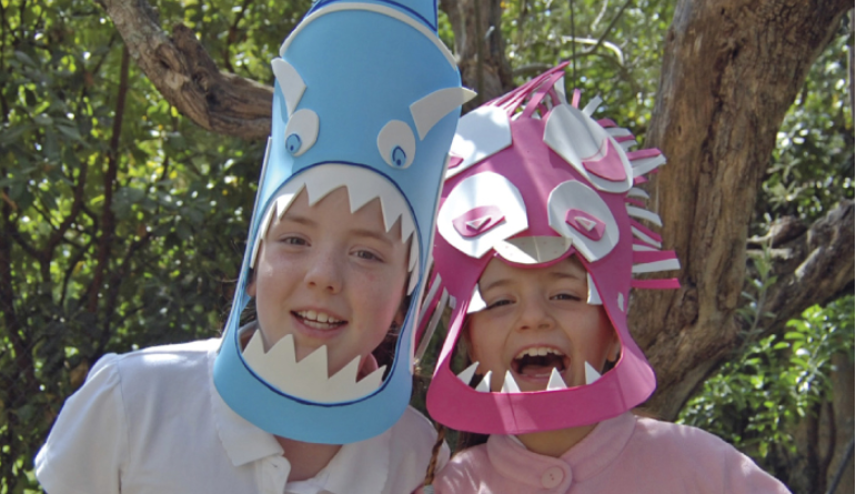 tanque Equivalente doce Manualidades de goma eva: Máscaras para niños - Stikets Company