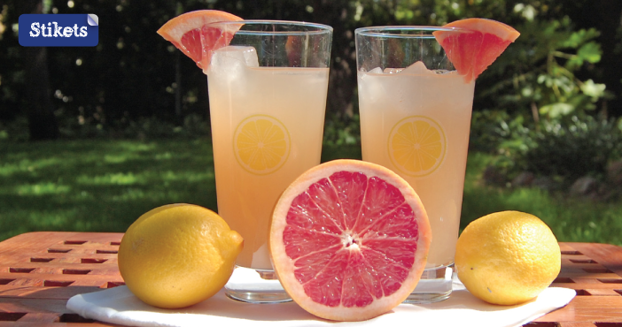limonada de pomelo