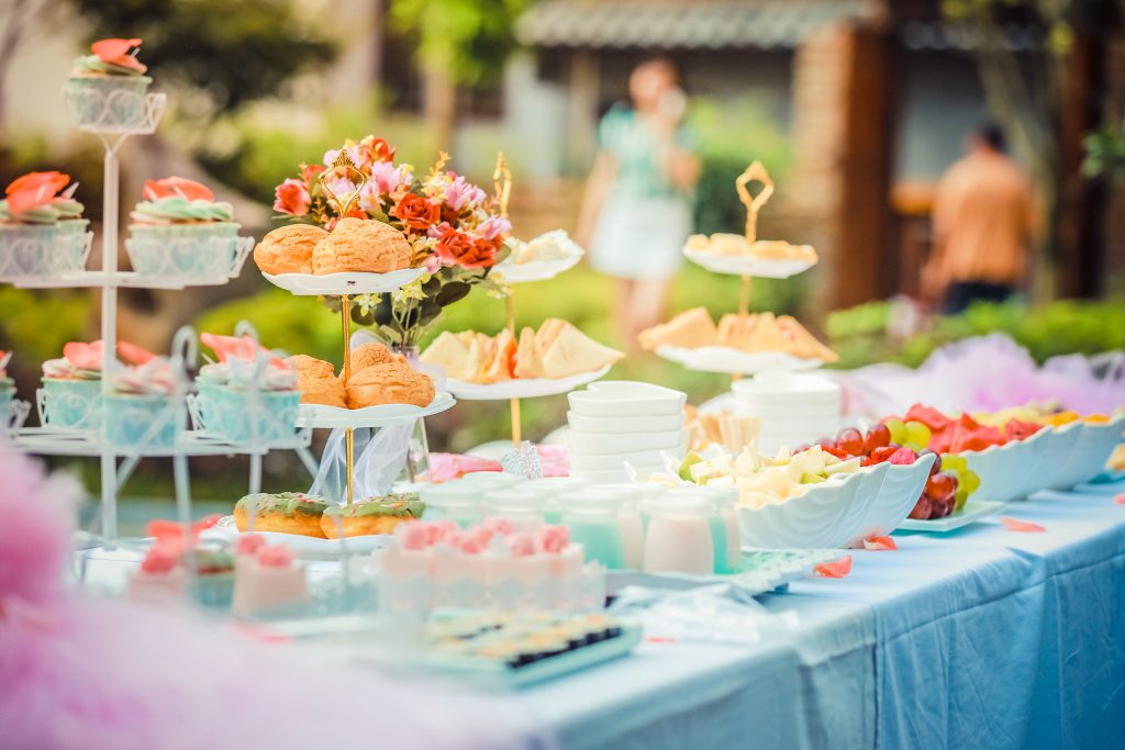 Comida de babyshower 