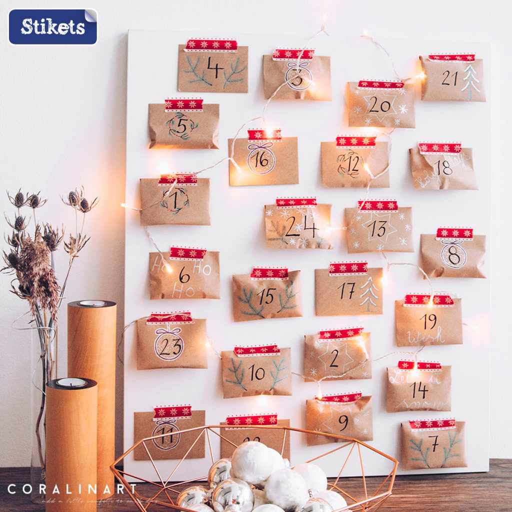 10 Calendarios de Adviento fáciles de hacer