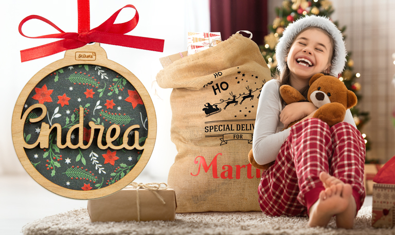 adornos navideños personalizados