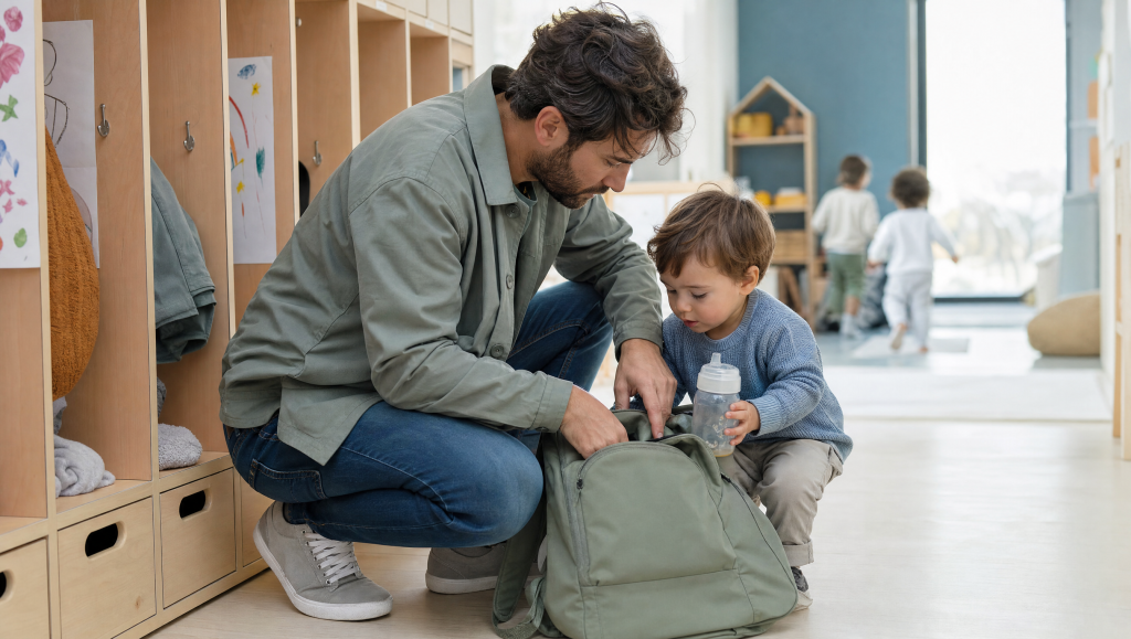 La mochila de guardería que encaja en su rutina diaria