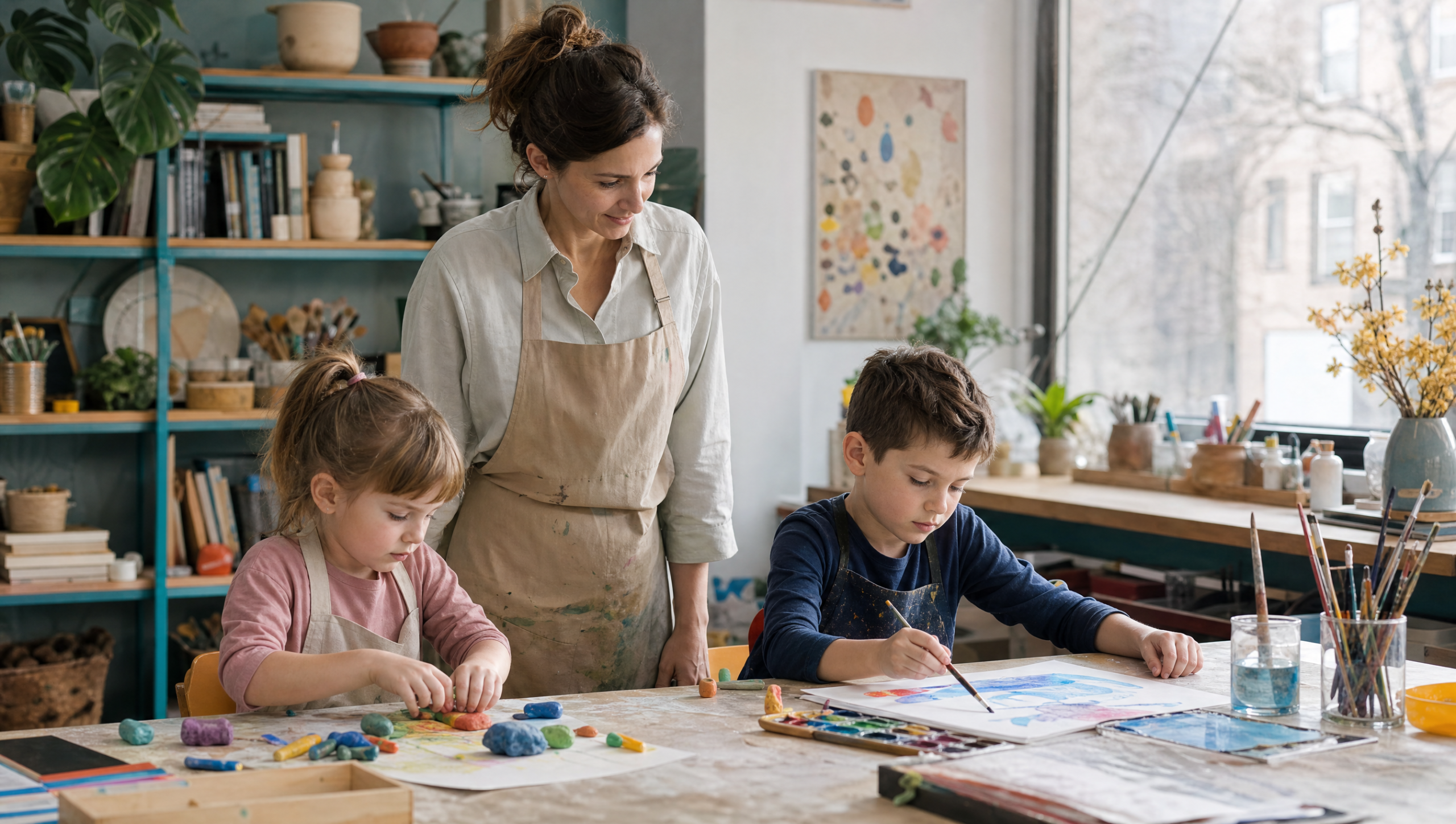 Qué material de manualidades elegir según la edad