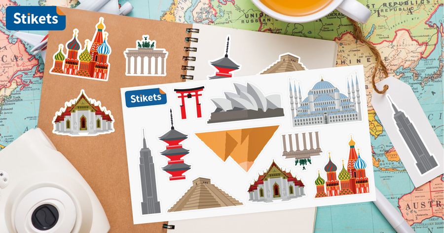 Pegatinas de ciudades - Stikets